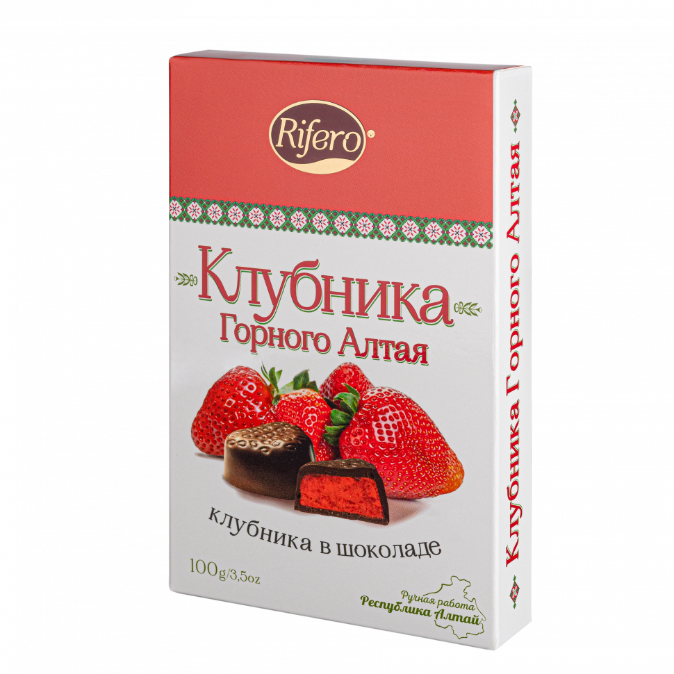  Риф и ко Конфеты "КЛУБНИКА Горного Алтая" 100г        в Волжске