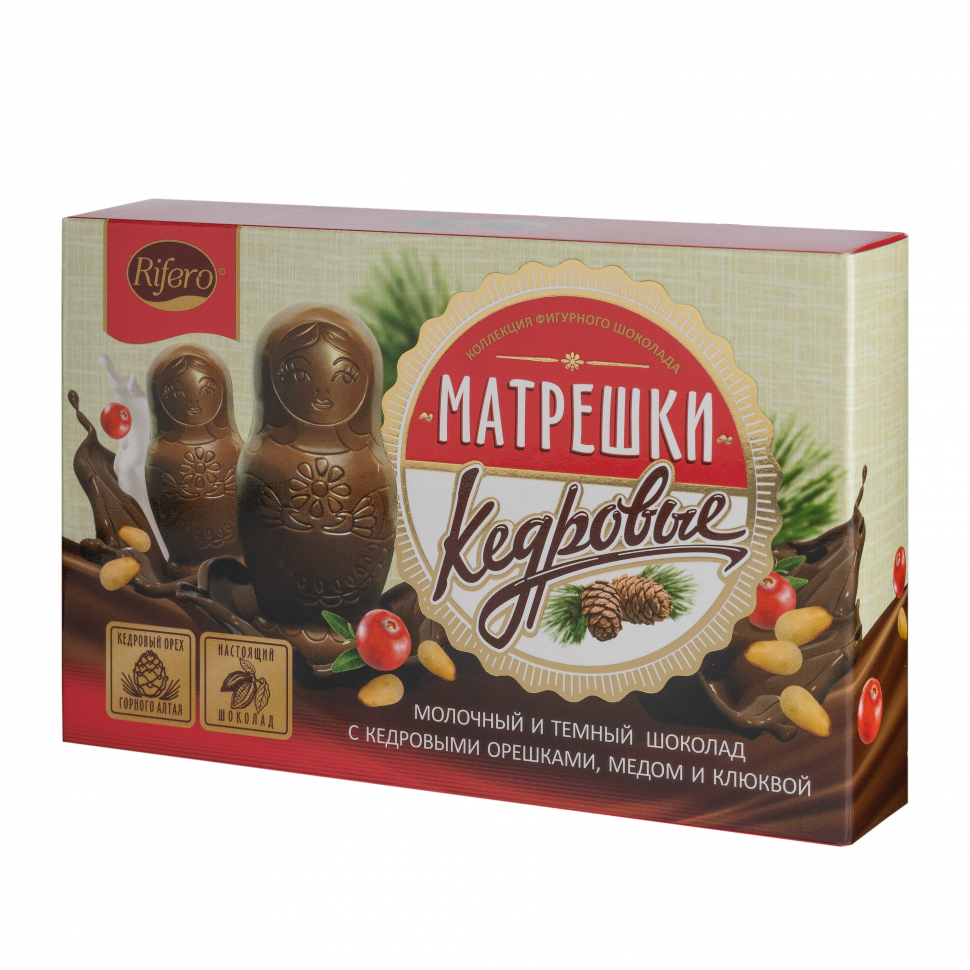  Риф и ко Конфеты "Матрёшки кедровые" 100г           в Волжске